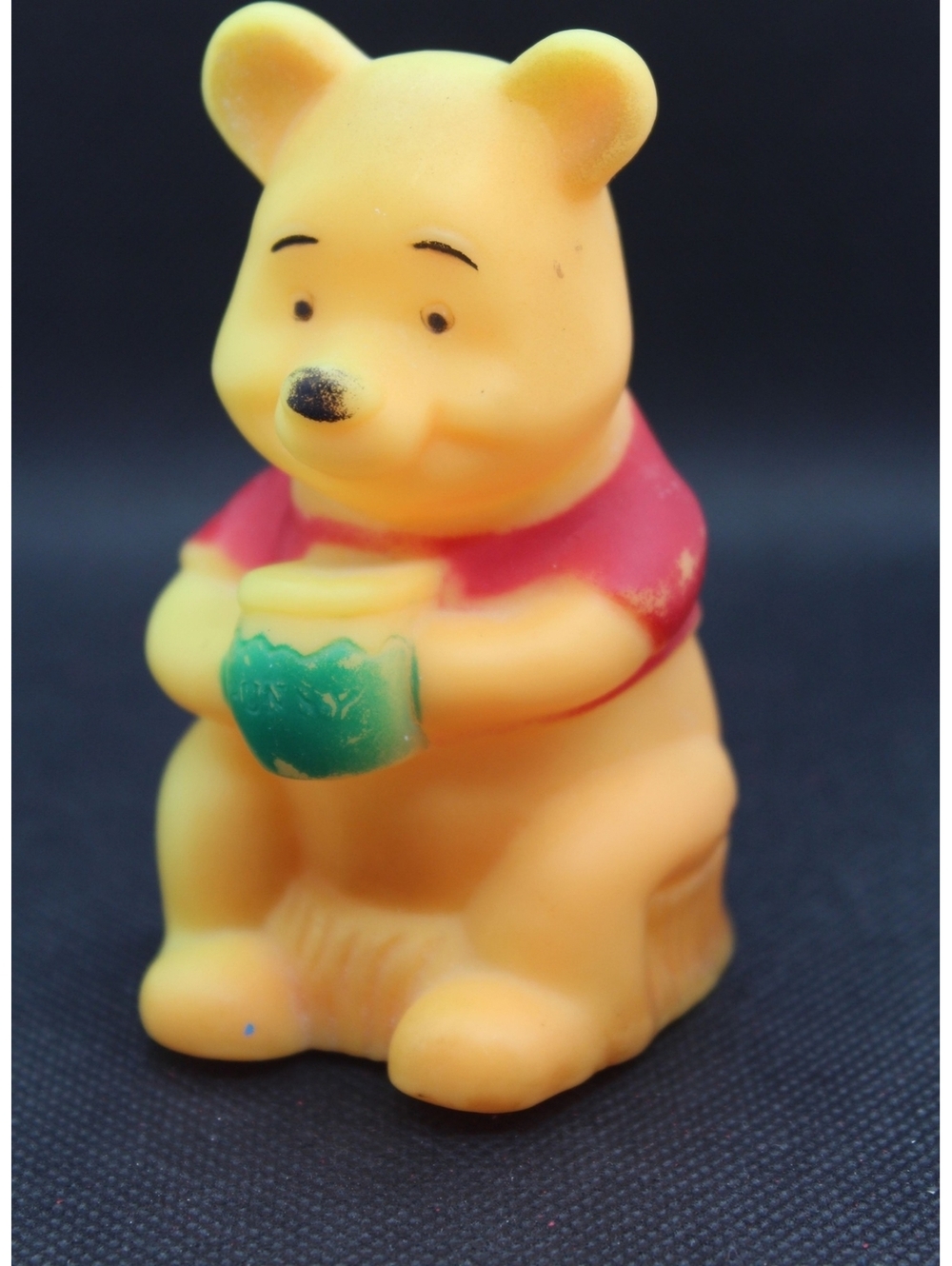 Vintage Disney Sears Roebuck Winnie the Pooh Soft Rubber Squeaky Baby Bath Toy
